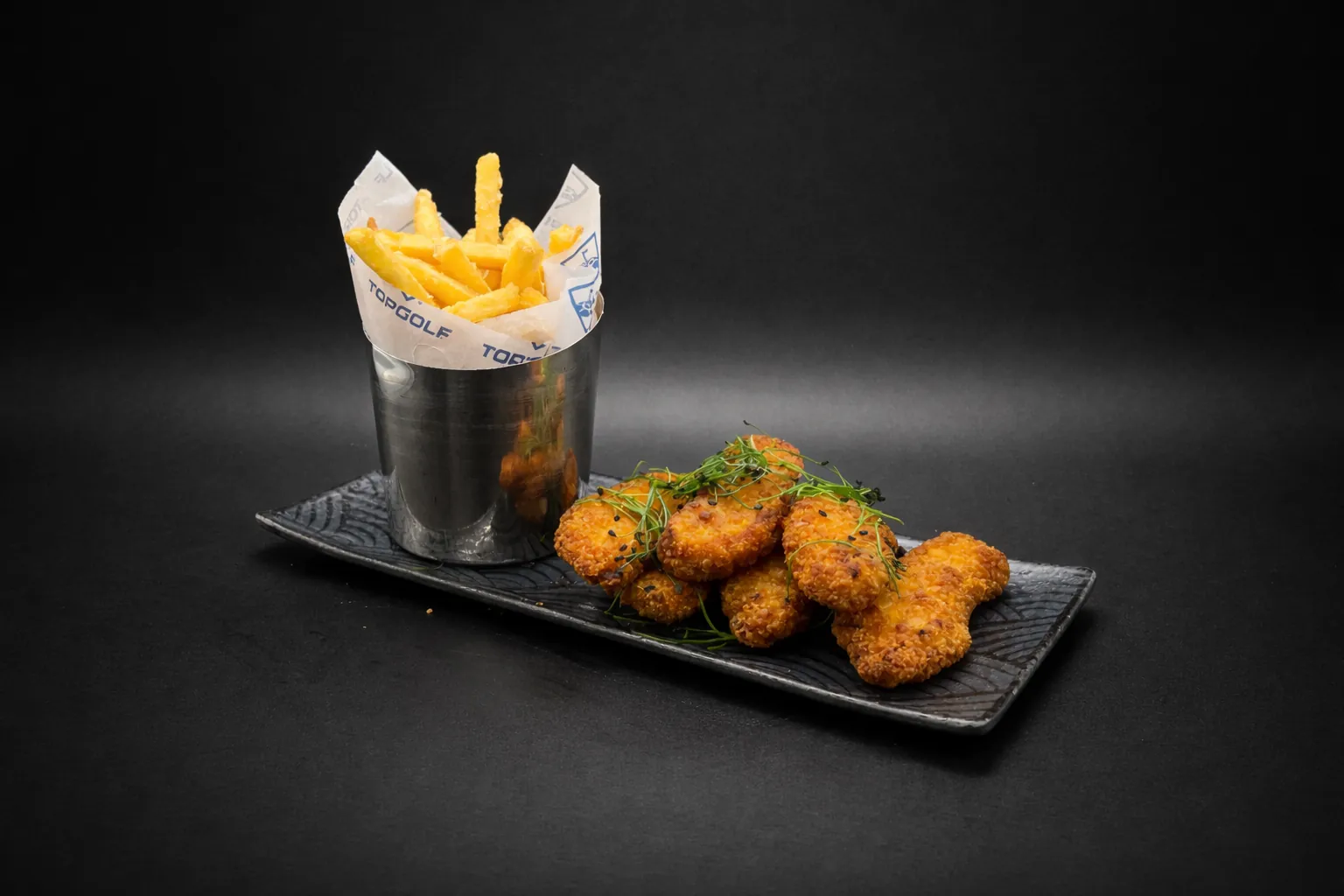 Chicken Fingers mit Pommes